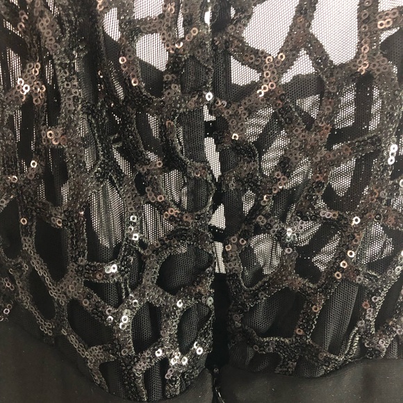 Joseph Ribkoff maxi black dress size 8 - Picture 4 of 7